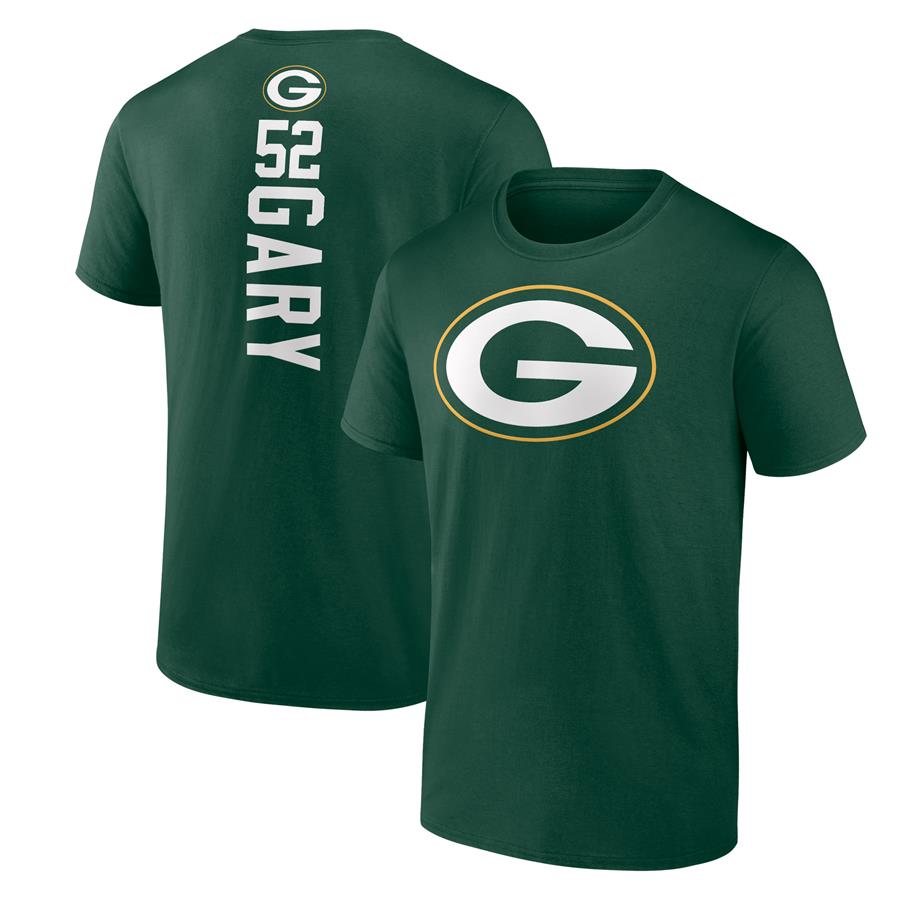 Rashan Gary Green Bay Packers Fanatics Branded Playmaker T-Shirt - Green