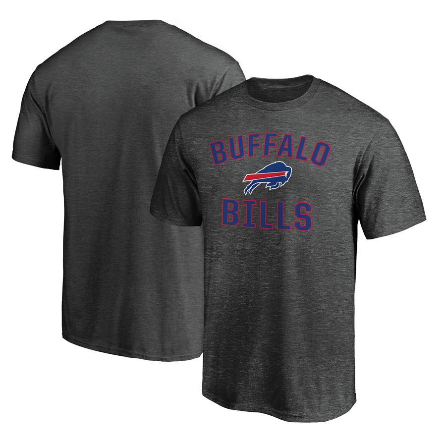 Buffalo Bills Fanatics Branded Victory Arch T-Shirt - Charcoal