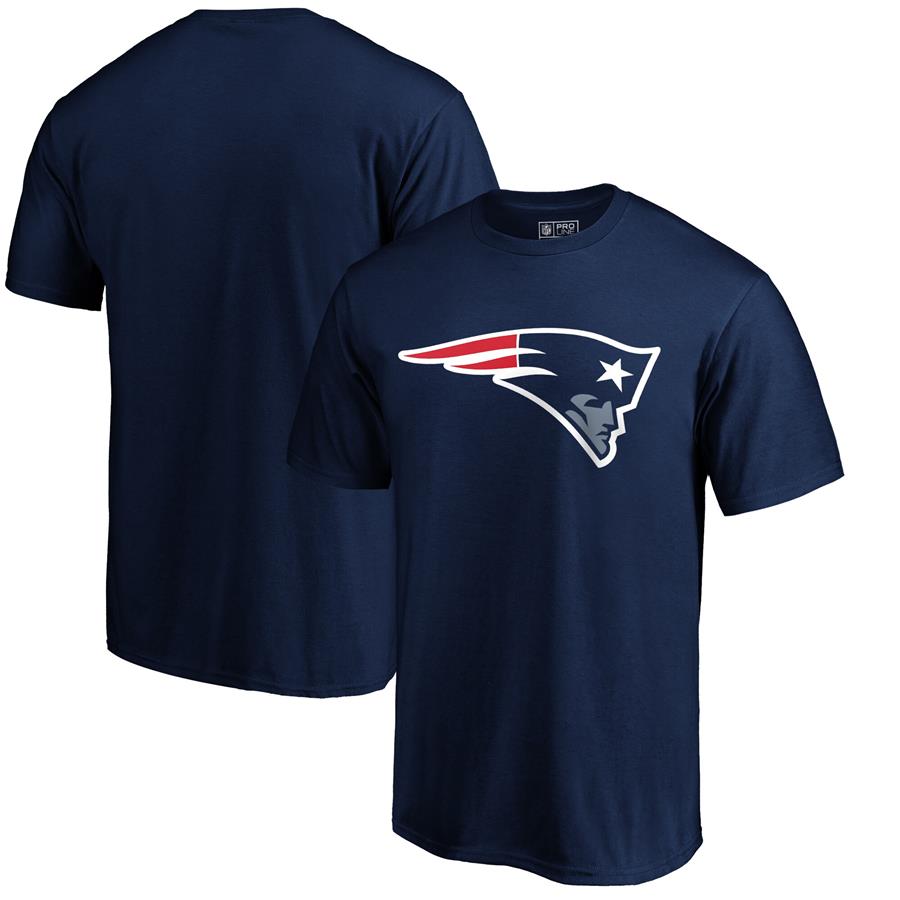 New England Patriots Fanatics Branded Primary Logo T-Shirt - Navy