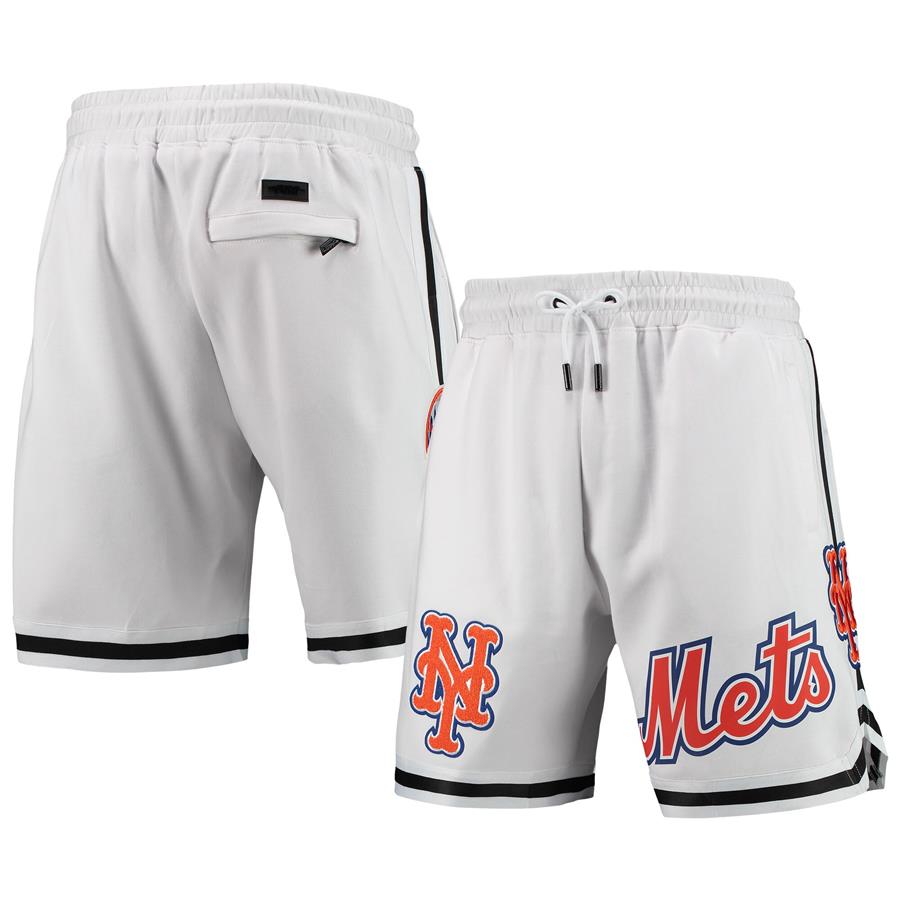 New York Mets Pro Standard Team Logo Shorts - White
