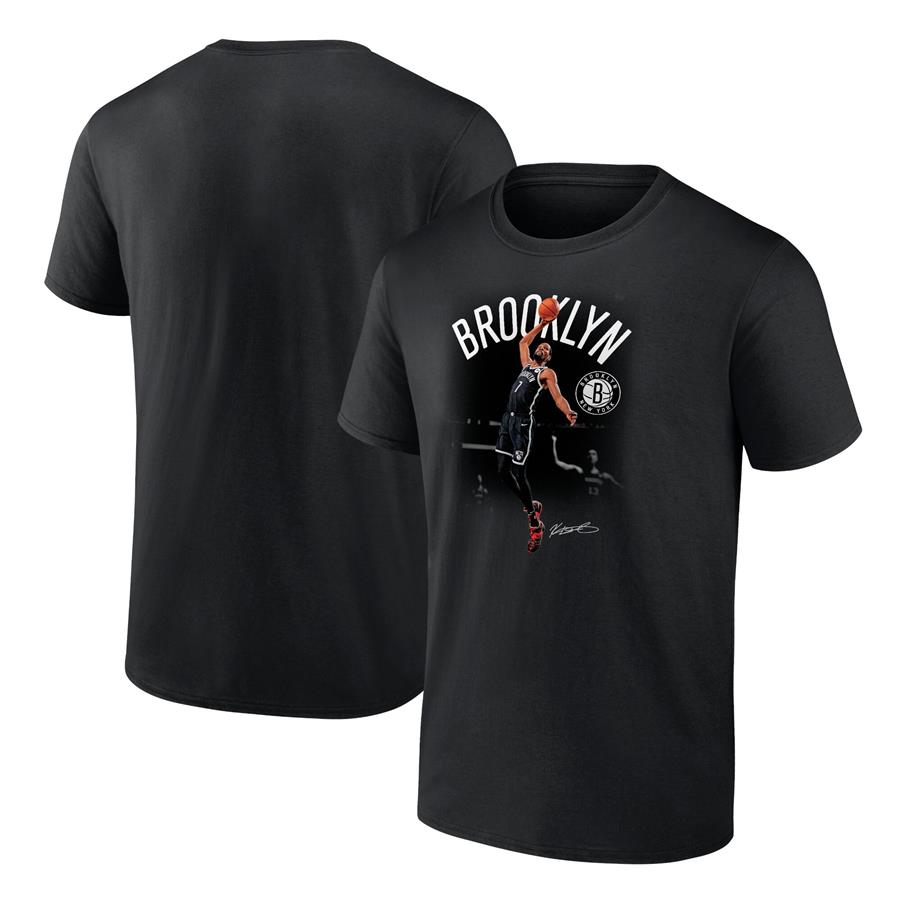 Kevin Durant Brooklyn Nets Fanatics Branded Charge T-Shirt - Black