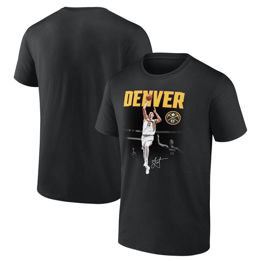 Nikola Jokic Denver Nuggets Fanatics Branded Charge T-Shirt - Black