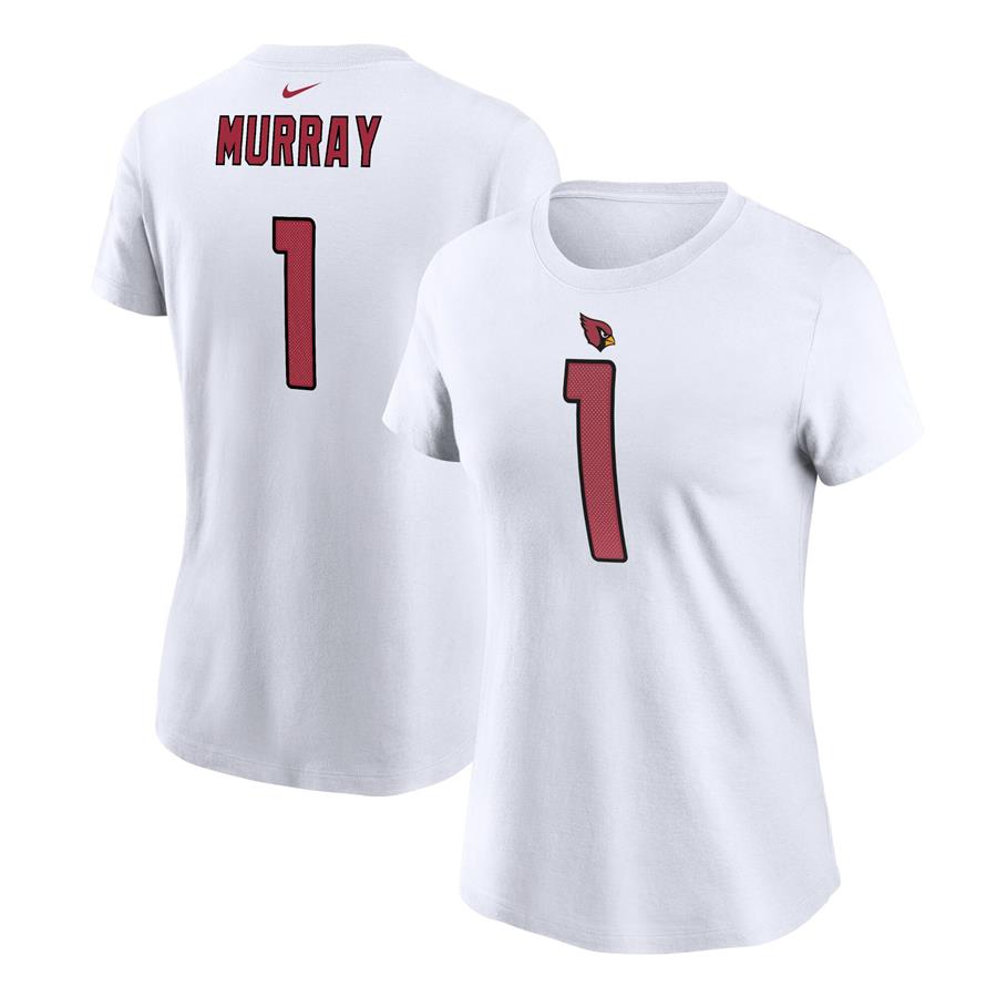 Kyler Murray Arizona Cardinals Nike Women's Player Name & Number T-Shirt - White