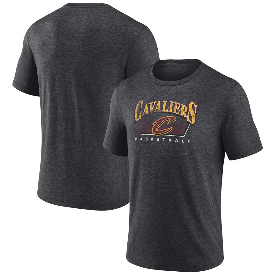 Cleveland Cavaliers Fanatics Branded Selection Tri-Blend T-Shirt - Charcoal