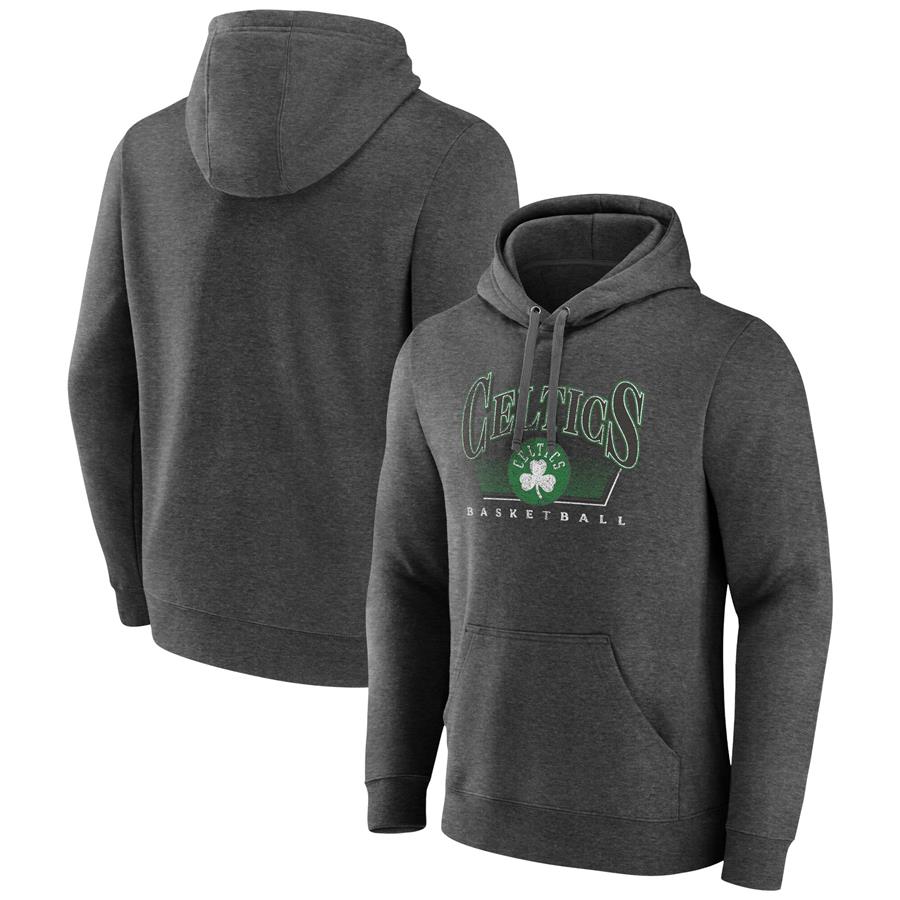 Boston Celtics Fanatics Branded Selection Pullover Hoodie - Charcoal
