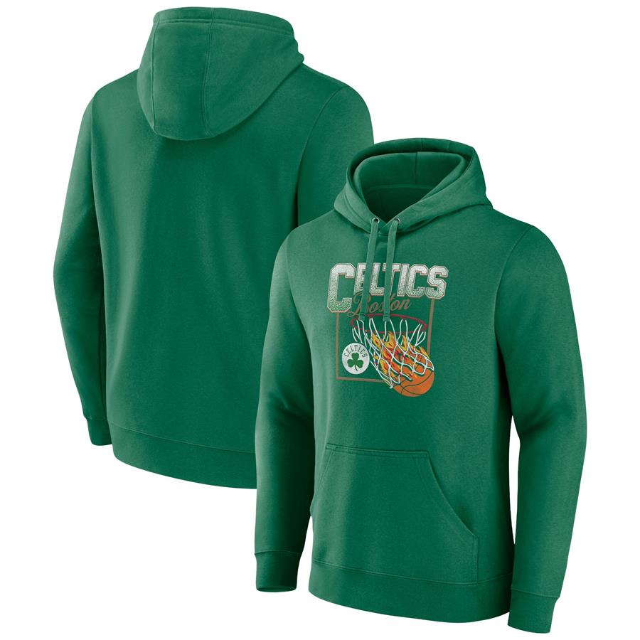 Boston Celtics Fanatics Branded Alley Oop Pullover Hoodie - Kelly Green