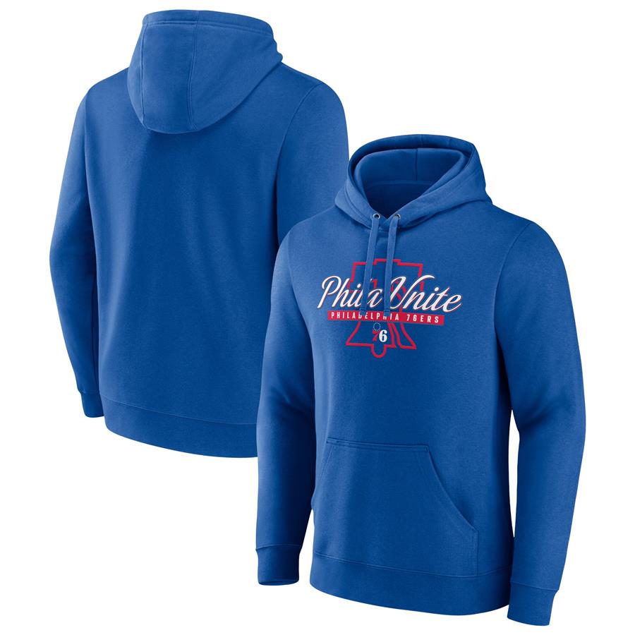 Philadelphia 76ers Fanatics Branded Tip-Off Pullover Hoodie - Royal