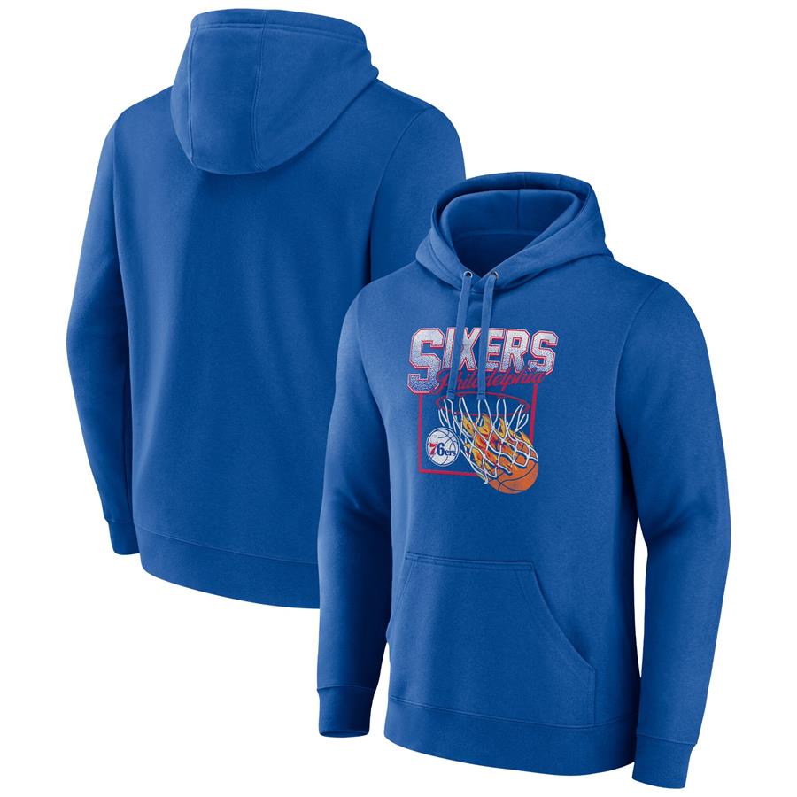 Philadelphia 76ers Fanatics Branded Alley Oop Pullover Hoodie - Royal
