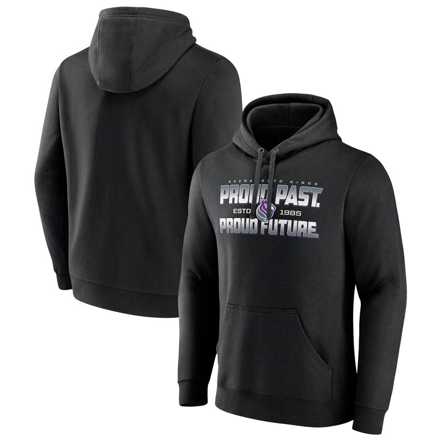 Sacramento Kings Fanatics Branded Tip-Off Pullover Hoodie - Black