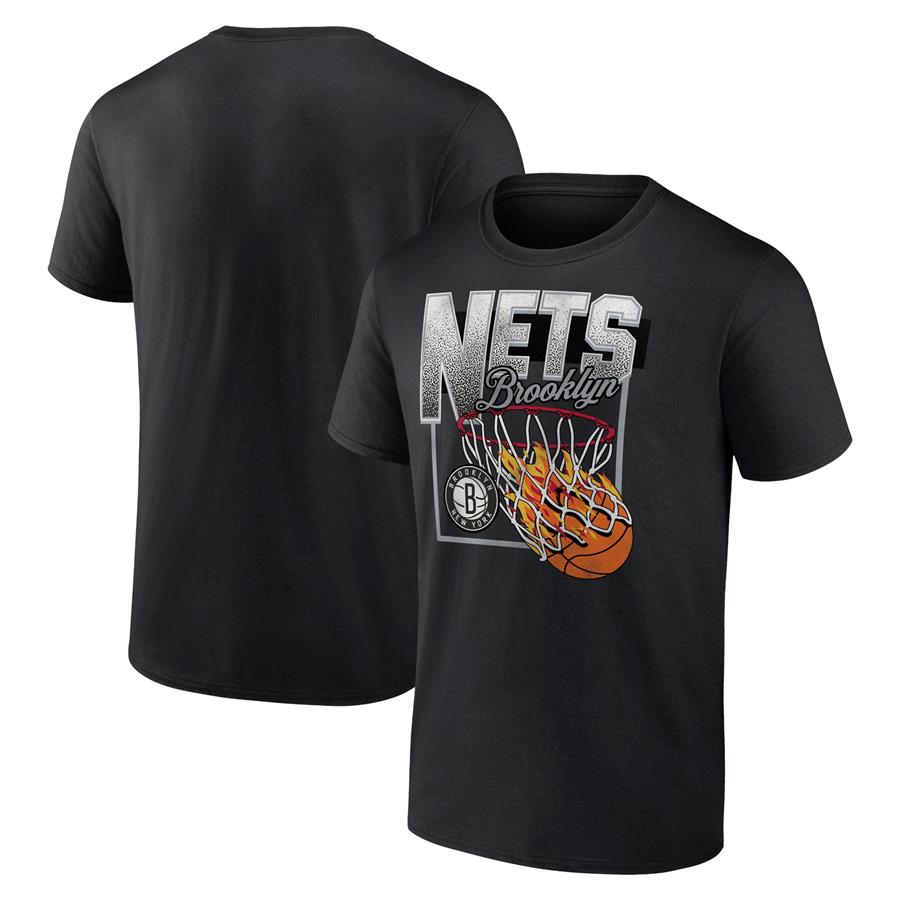 Brooklyn Nets Fanatics Branded Alley Oop T-Shirt - Black