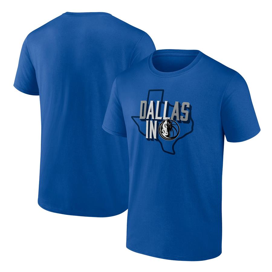 Dallas Mavericks Fanatics Branded Tip-Off T-Shirt - Blue