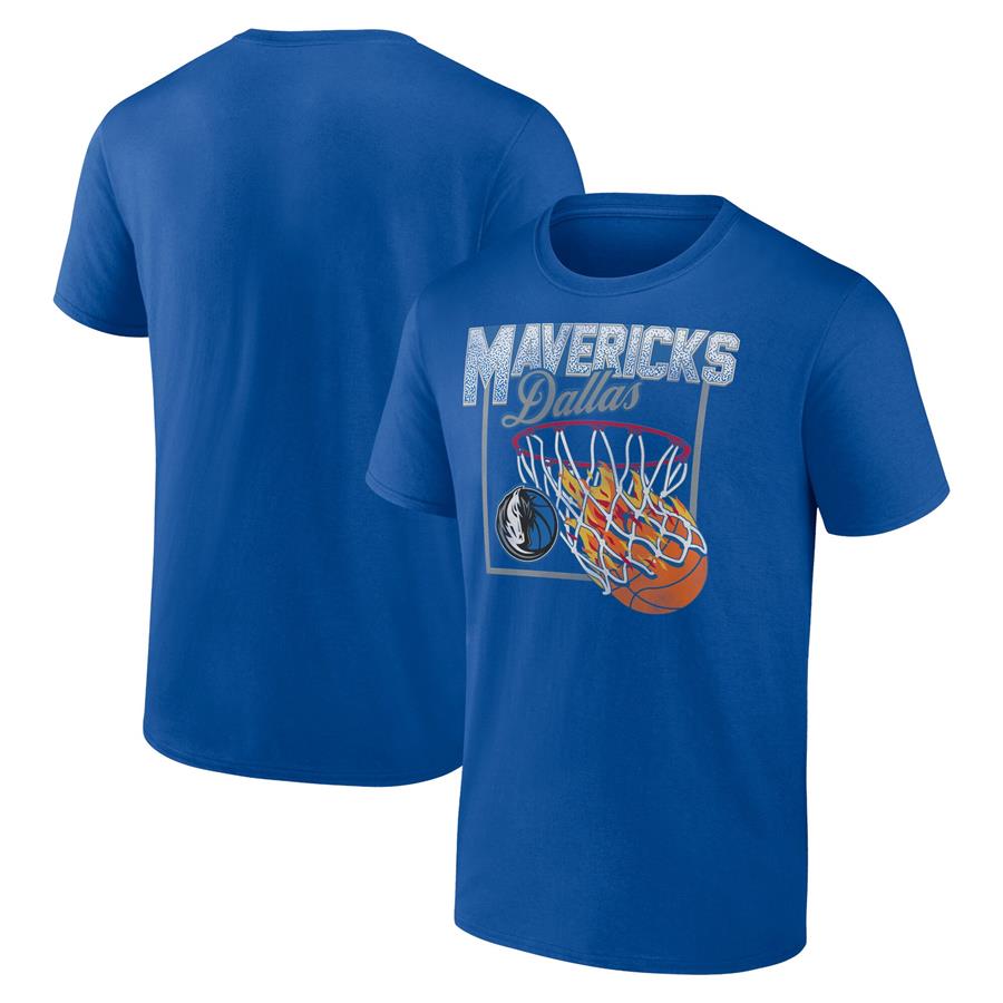 Dallas Mavericks Fanatics Branded Alley Oop T-Shirt - Blue