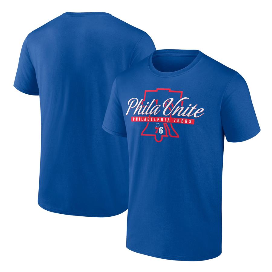 Philadelphia 76ers Fanatics Branded Tip-Off T-Shirt - Royal