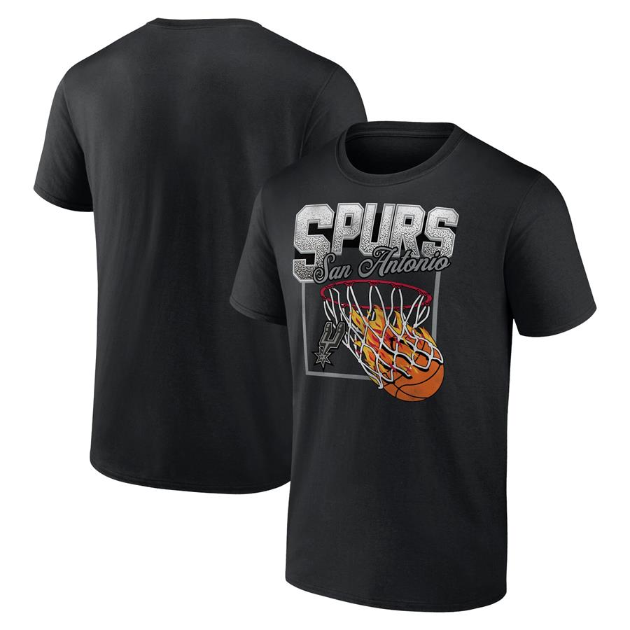 San Antonio Spurs Fanatics Branded Alley Oop T-Shirt - Black
