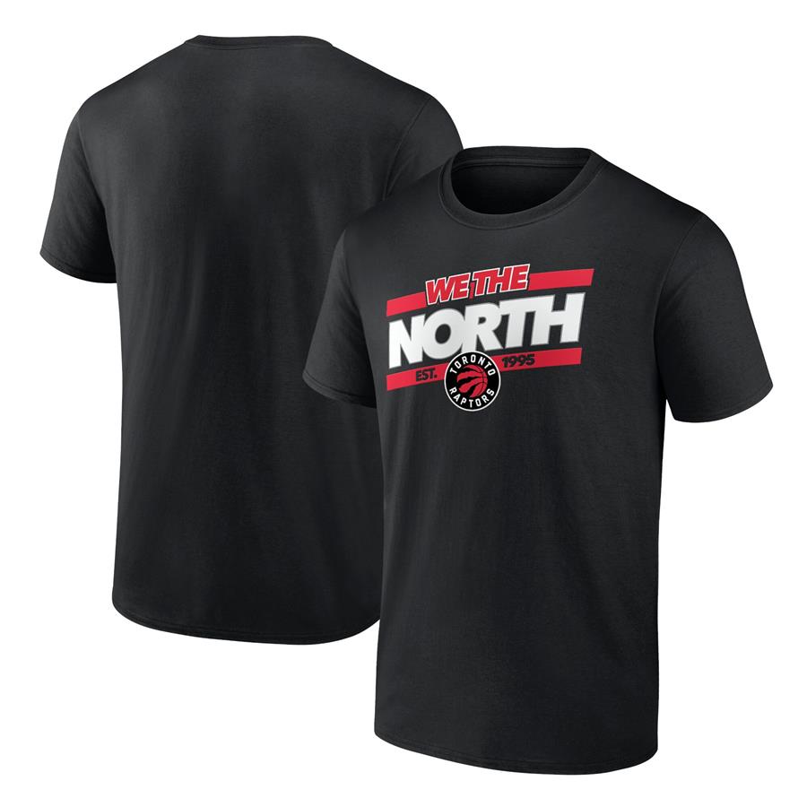 Toronto Raptors Fanatics Branded Tip-Off T-Shirt - Black