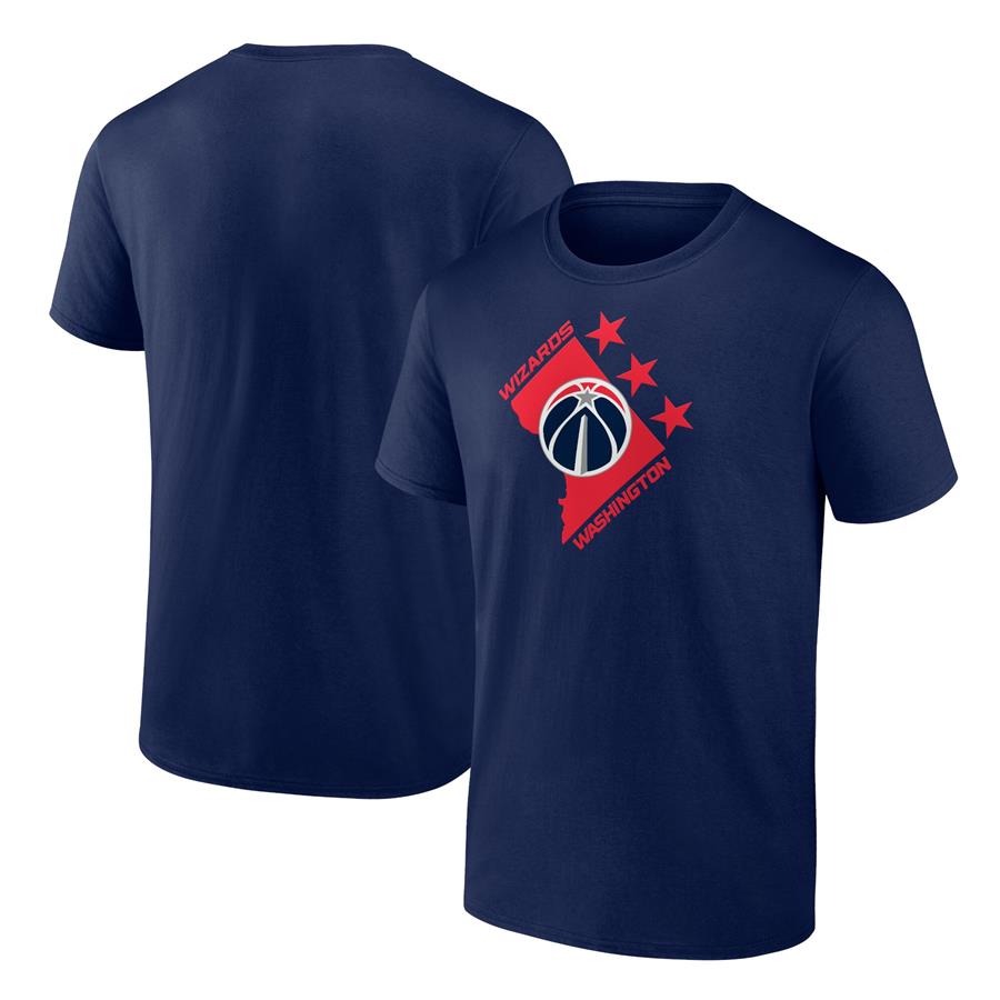 Washington Wizards Fanatics Branded Tip-Off T-Shirt - Navy