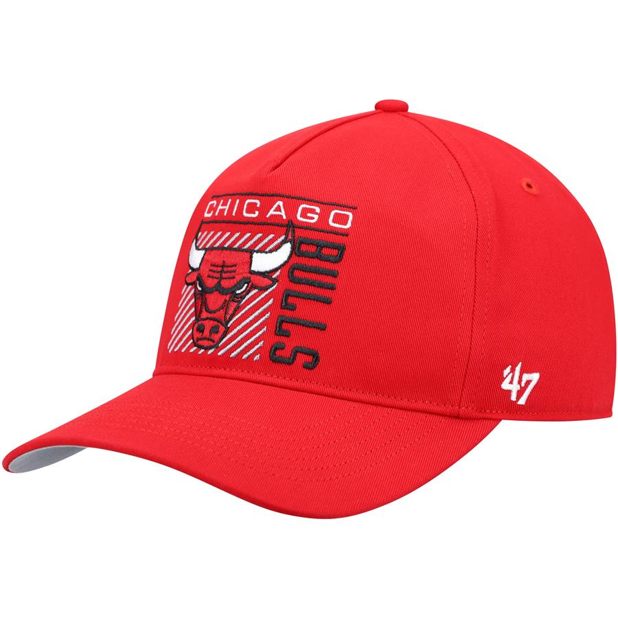 Chicago Bulls '47 Reflex Hitch Snapback Hat - Red