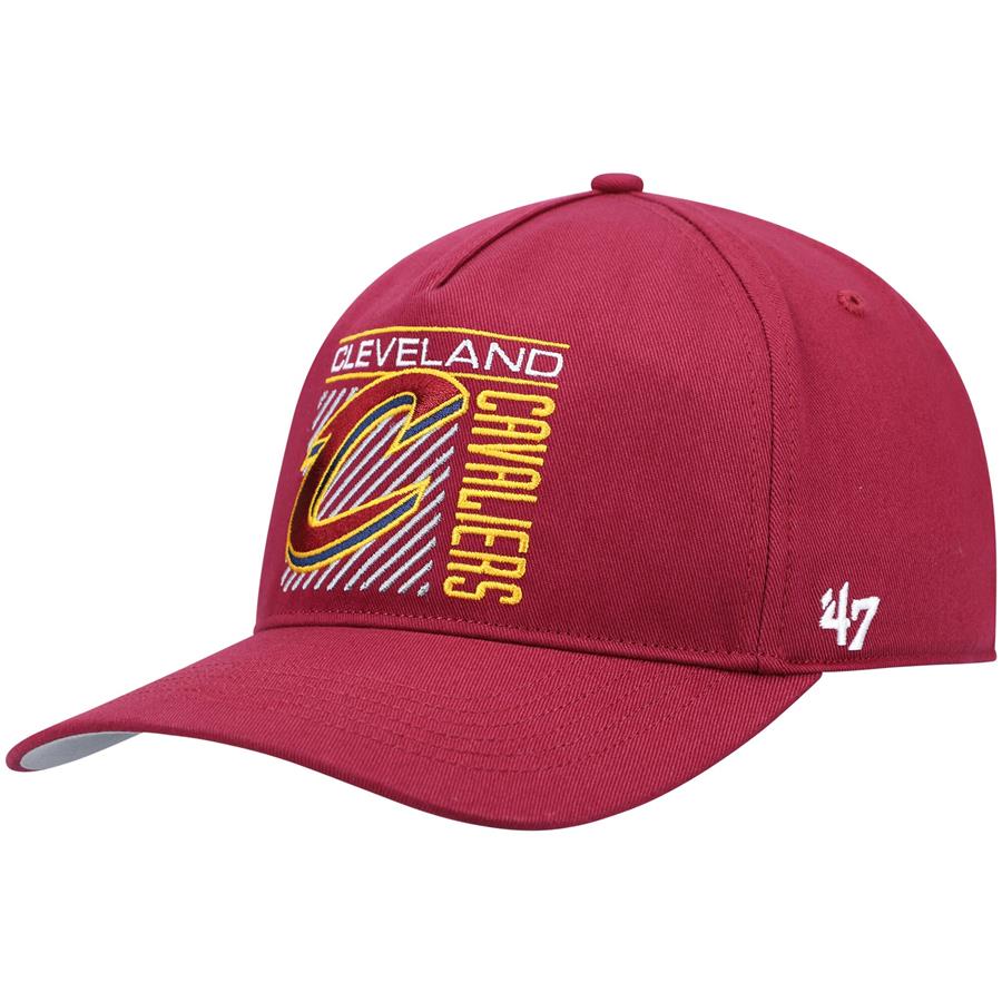 Cleveland Cavaliers '47 Reflex Hitch Snapback Hat - Wine