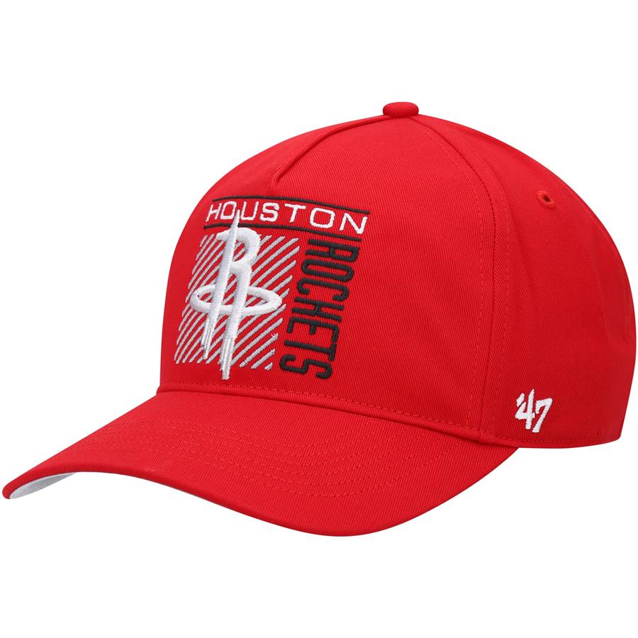 Houston Rockets '47 Reflex Hitch Snapback Hat - Red