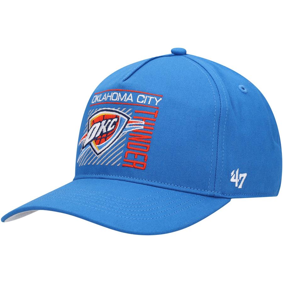 Oklahoma City Thunder '47 Reflex Hitch Snapback Hat - Blue