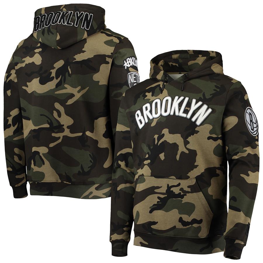 Brooklyn Nets Pro Standard Team Pullover Hoodie - Camo