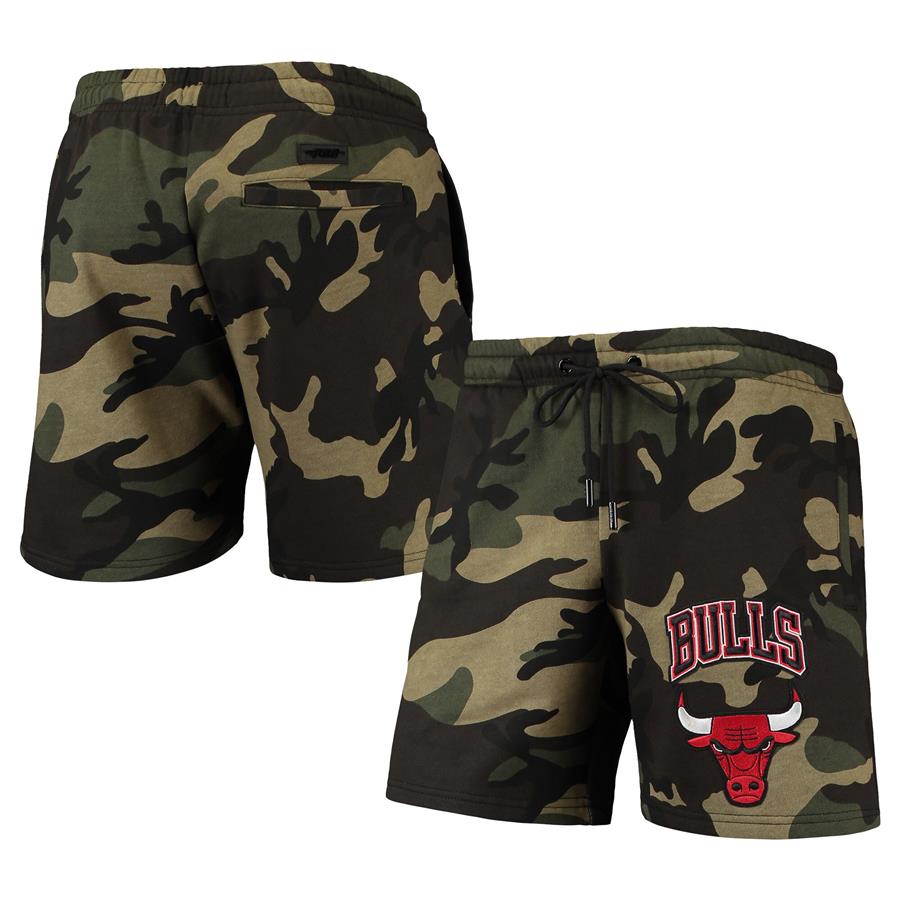 Chicago Bulls Pro Standard Team Shorts - Camo