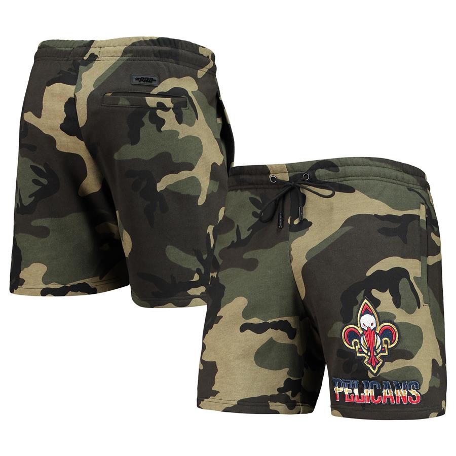 New Orleans Pelicans Pro Standard Team Shorts - Camo