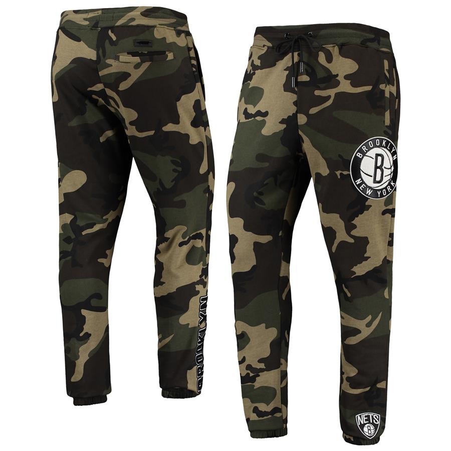 Brooklyn Nets Pro Standard Team Sweatpants - Camo