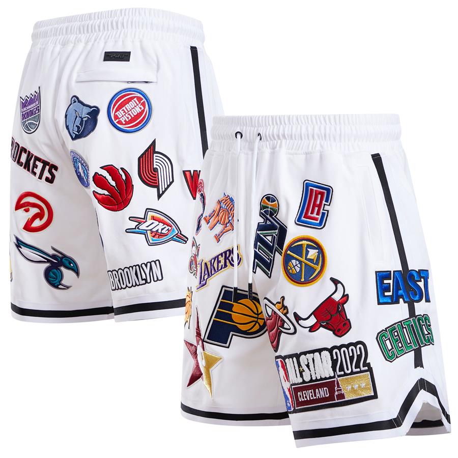 Pro Standard 2022 NBA All-Star Game Pro Team Shorts - White