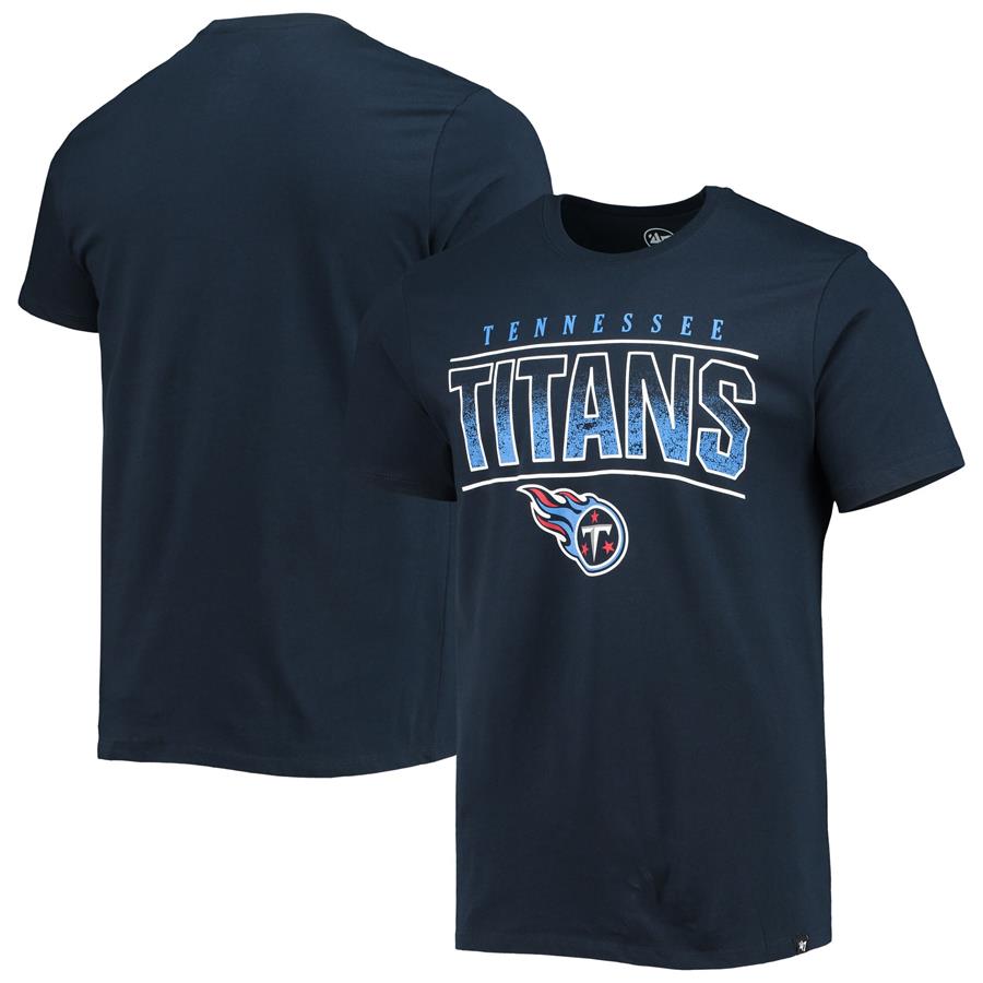 Tennessee Titans '47 Team Super Rival T-Shirt - Navy