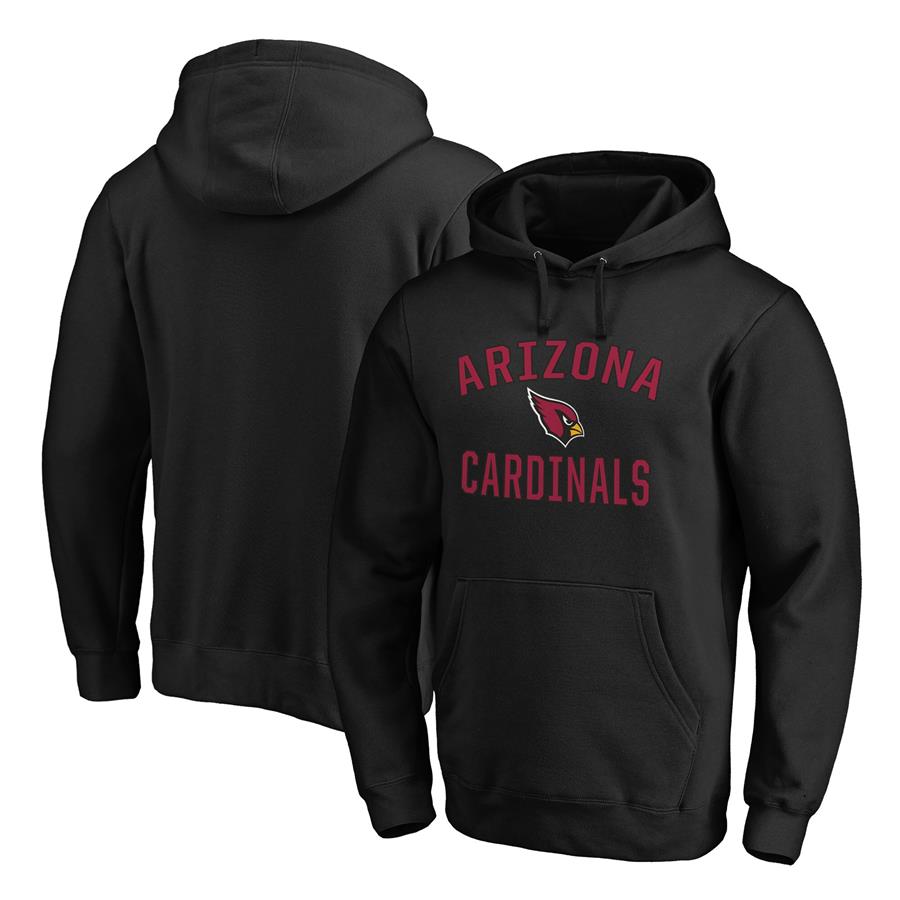 Arizona Cardinals Fanatics Branded Victory Arch Pullover Hoodie - Black