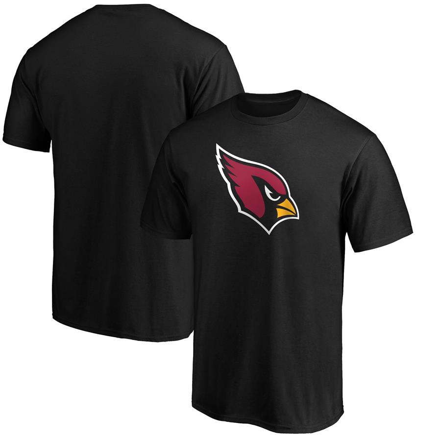Arizona Cardinals Fanatics Branded Primary Logo T-Shirt - Black