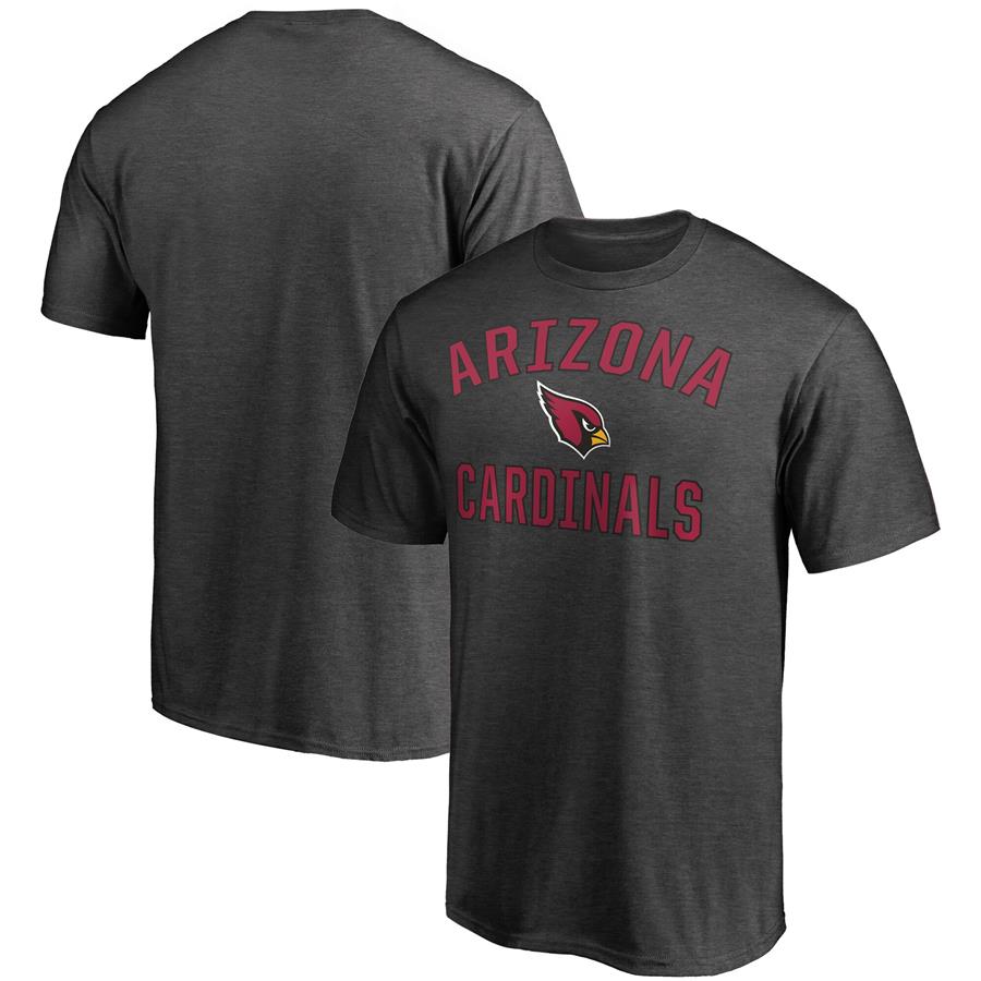 Arizona Cardinals Fanatics Branded Victory Arch T-Shirt - Charcoal
