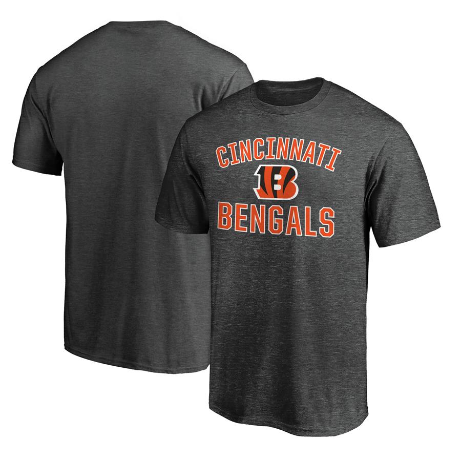 Cincinnati Bengals Fanatics Branded Victory Arch T-Shirt - Charcoal
