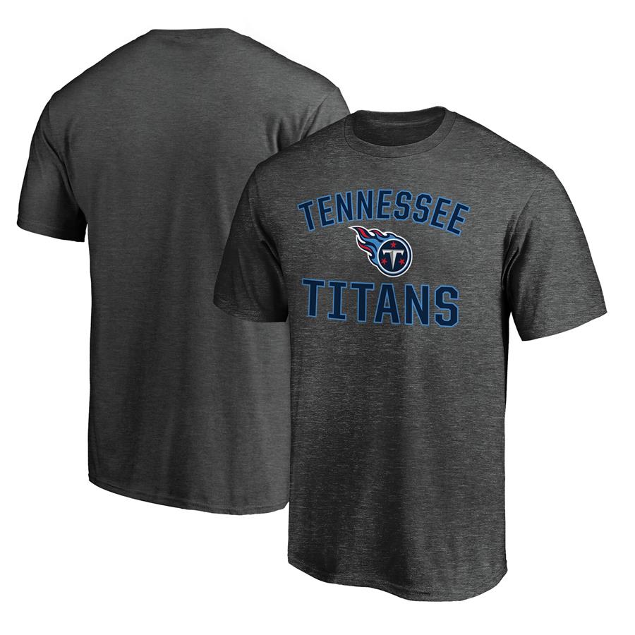 Tennessee Titans Fanatics Branded Victory Arch T-Shirt - Charcoal