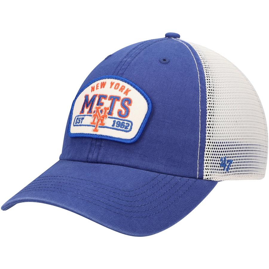 New York Mets '47 Penwald Clean Up Trucker Snapback Hat - Royal