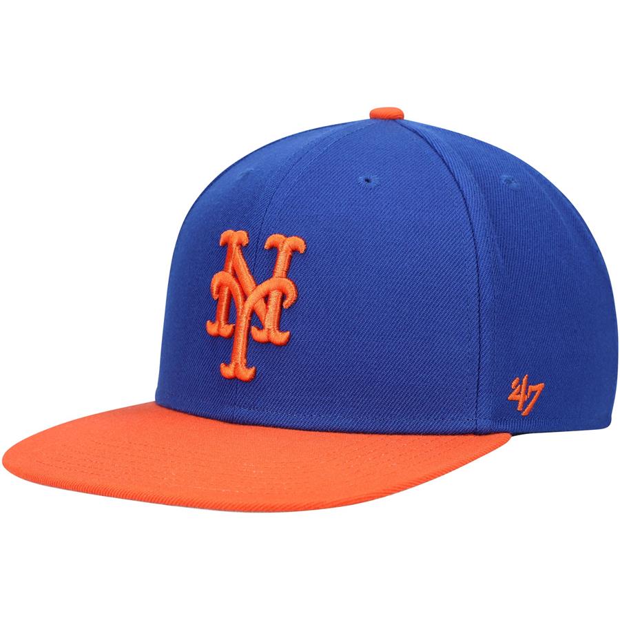 New York Mets '47 No Shot Captain Snapback Hat - Royal