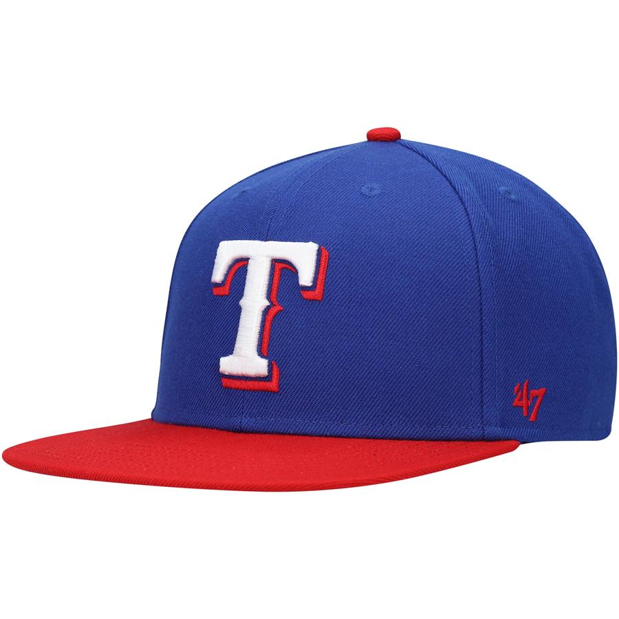 Texas Rangers '47 No Shot Captain Snapback Hat - Royal