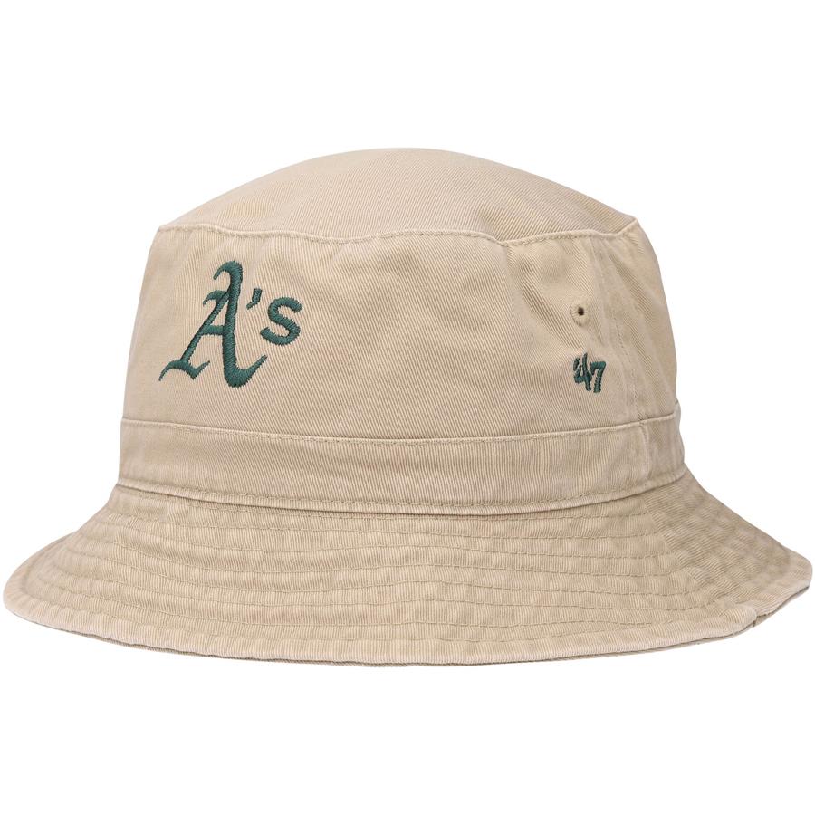 Oakland Athletics '47 Bucket Hat - Khaki