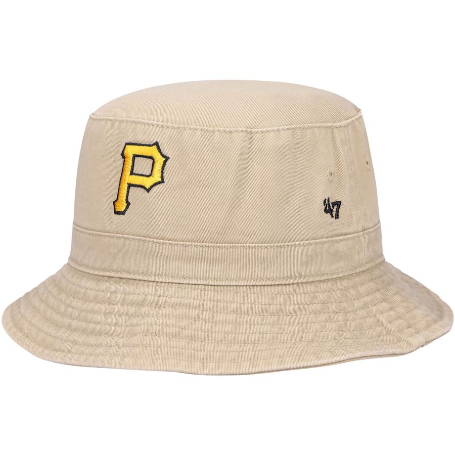 Pittsburgh Pirates '47 Bucket Hat - Khaki