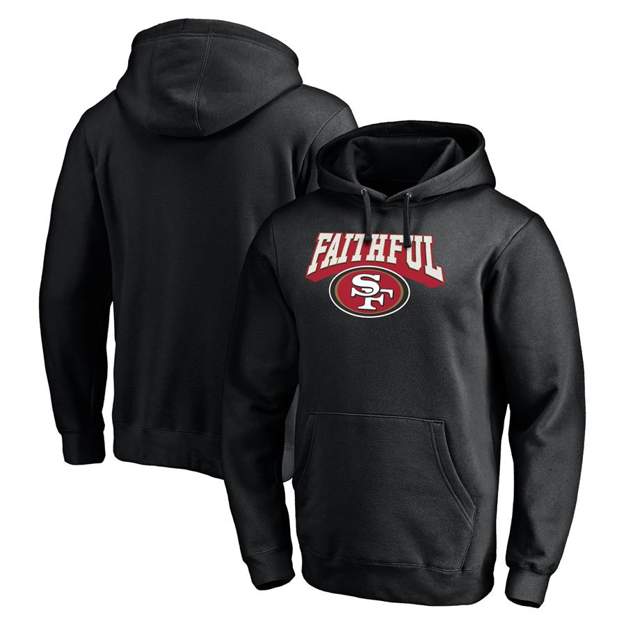 San Francisco 49ers Fanatics Branded Hometown Collection The Faithful Pullover Hoodie - Black