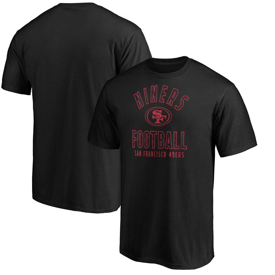 San Francisco 49ers Fanatics Branded Nickname Arc T-Shirt - Black