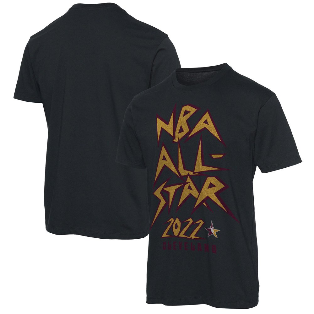 Junk Food NBA x MTV 2022 All-Star Game Punk Music Inspired T-Shirt - Black