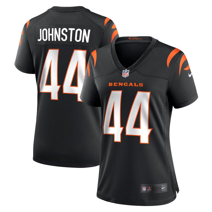 Clay Johnston Cincinnati Bengals Nike Women's Game Jersey - Black