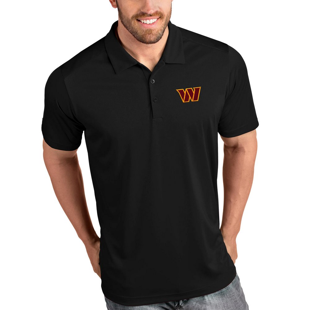 Washington Commanders Antigua Tribute Polo - Black