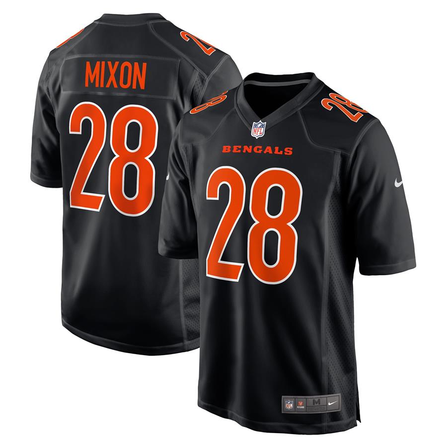 Joe Mixon Cincinnati Bengals Nike Game Fashion Jersey - Black