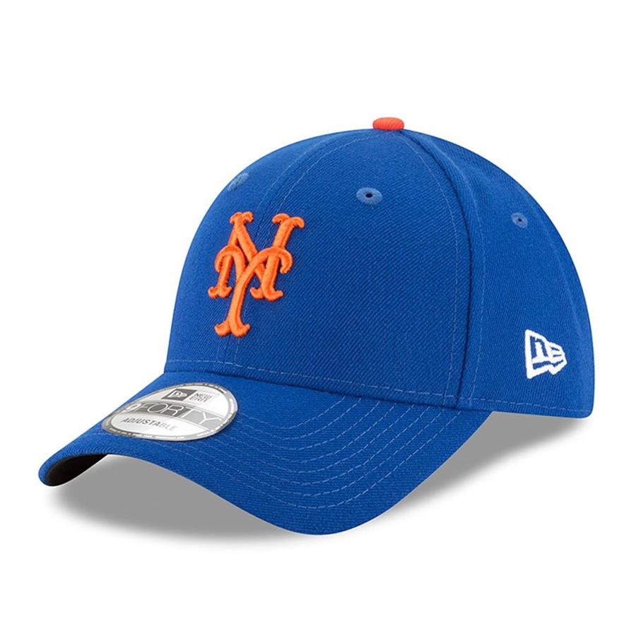 New York Mets New Era Men's League 9Forty Adjustable Hat - Royal