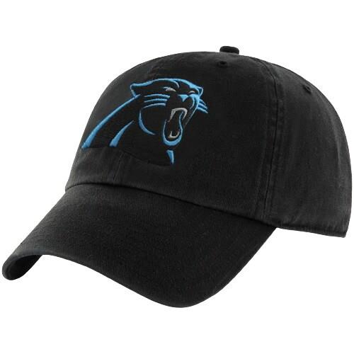Carolina Panthers '47 Brand Cleanup Adjustable Hat - Black