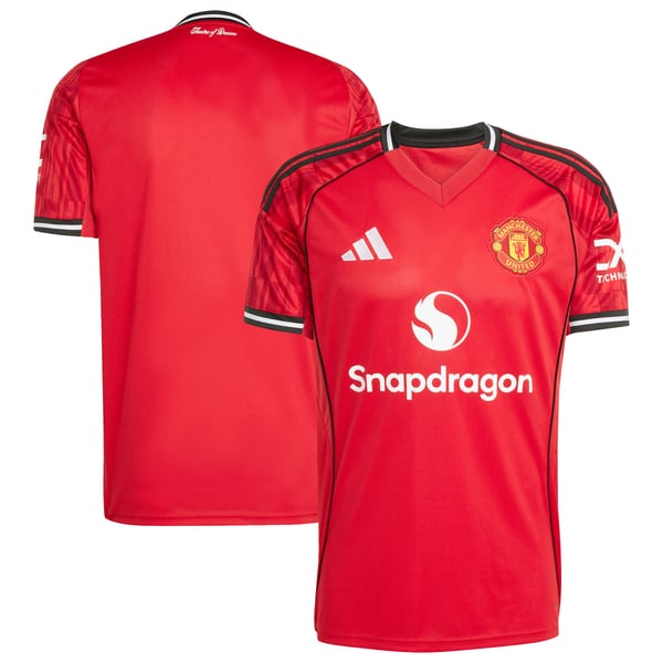 Manchester United adidas Home 2025/26 Replica Jersey - Red