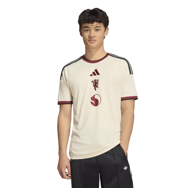 Manchester United adidas 2026/27 Third Replica Jersey - Cream